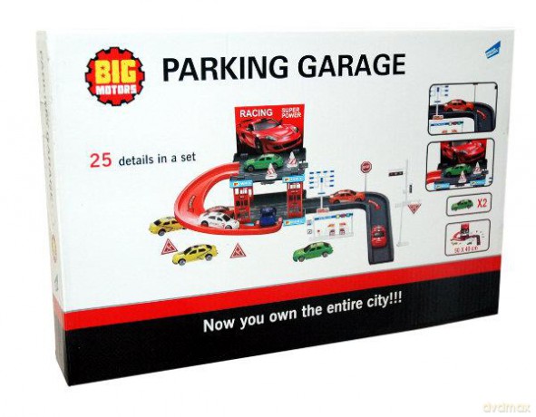 Zestaw Parking z autkami