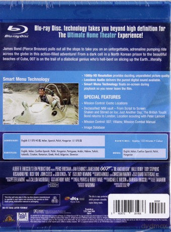 007 James Bond Śmierć nadejdzie jutro [Blu-Ray]