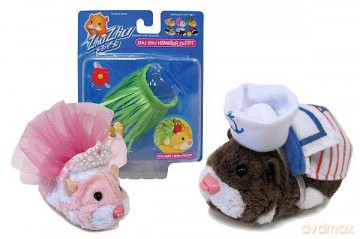 Zhu Zhu Pets Chomikowe ubranka