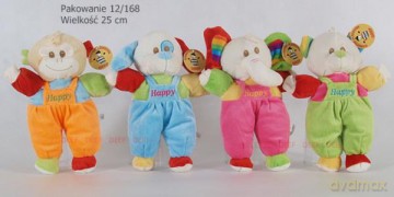 Zwierzątka Baby w ogrodniczkach