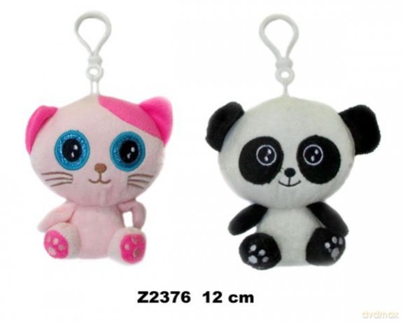 Zwierzęta brelok Kot&Panda mix