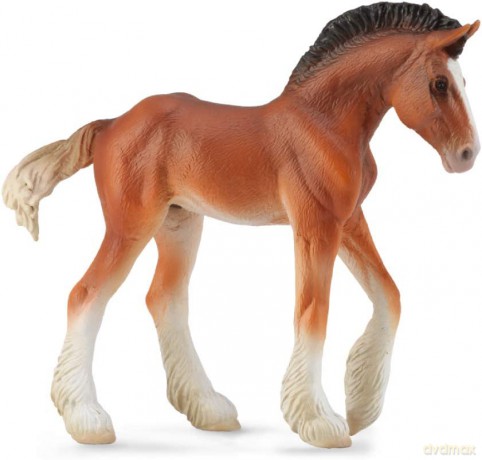 Źrebię Clydesdale bay [FIGURKA]