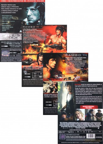 Rambo Quadrilogy Pakiet [4DVD]