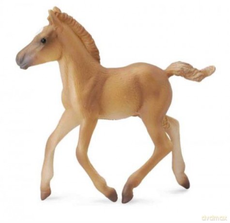 Źrebię Haflinger chodzące [FIGURKA]