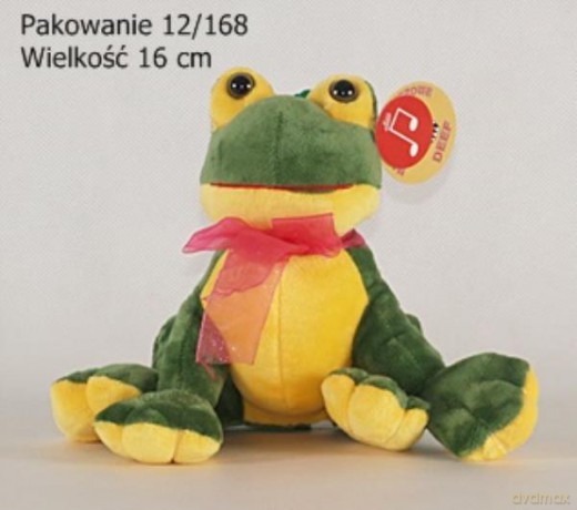 Żaba z kokardką mała