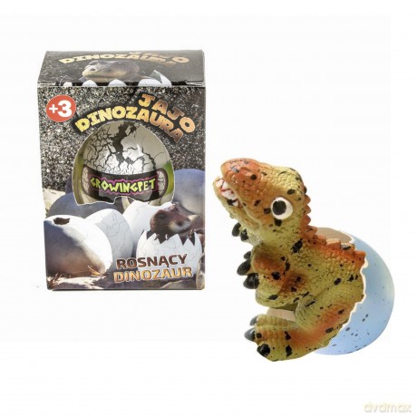 Dinozaur rosnący w jajku [FIGURKA]