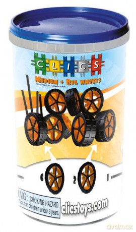 Klocki CLICS Tube mixed wheels CK- [KLOCKI]