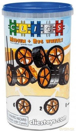 Klocki CLICS Tube mixed wheels CK- [KLOCKI]