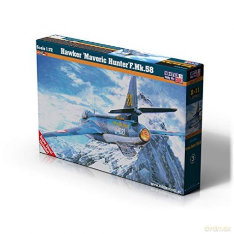 Model samolotu do sklejania Hawker Maveric Hunter FMk