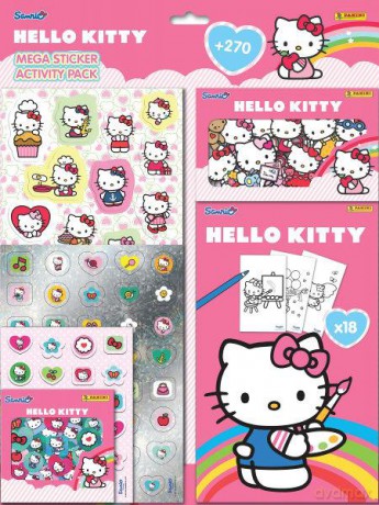 Naklejki Combo mix Hello Kitty