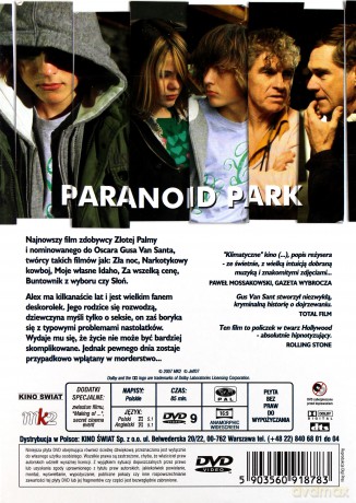 Paranoid park [DVD]