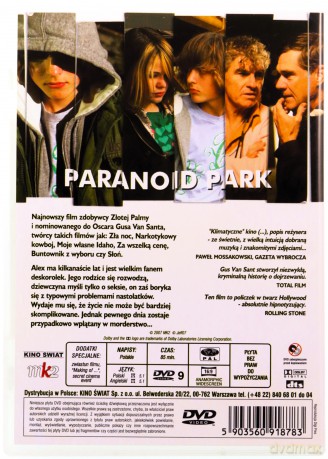 Paranoid park [DVD]