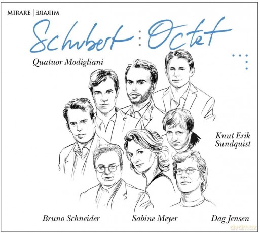 Schubert: Octet Quatuor Modigliani Sabine Meyer (digipack) [CD]