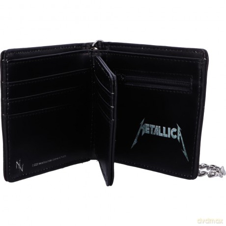Metallica: Black Album Embossed Portfel