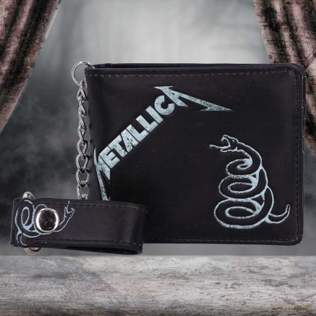 Metallica: Black Album Embossed Portfel