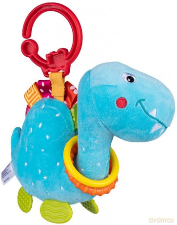 Zawieszka słodki dino dzwoneczek