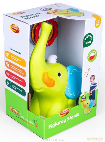 Dumel Figlarny Słonik ćwiczy celność