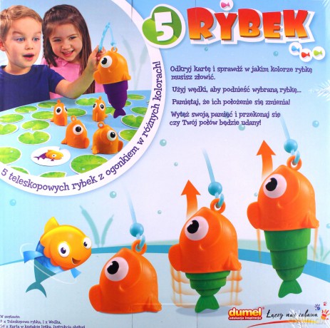 5 rybek GRA ZRĘCZNOŚCIOWA