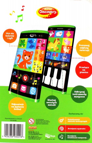 Smartfon nauka z kotkiem