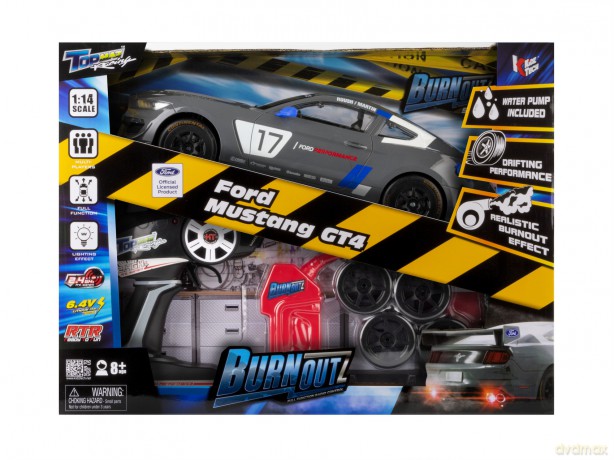Ford mustang gt4 grey