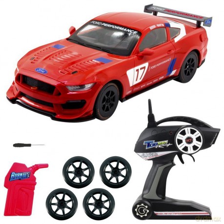 Ford mustang gt4 red