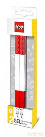 Długopis żelowy LEGO (2szt.) (Czerwony) (51675)