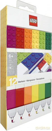 Flamastry LEGO (12 szt.) (51644)