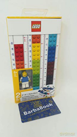 Linijka z klocków LEGO (do zbudowania) z minifugurką (52558)