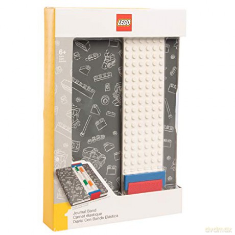 Notatnik LEGO z płytką (Szary) (51524)