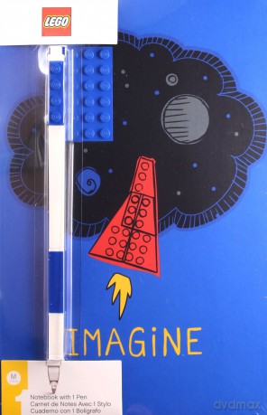 Notatnik LEGO Imagine z płytką i długopisem (52523)