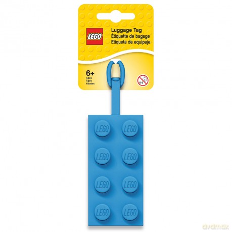 Zawieszka do bagażu Klocek LEGO (Niebieski) (52001)