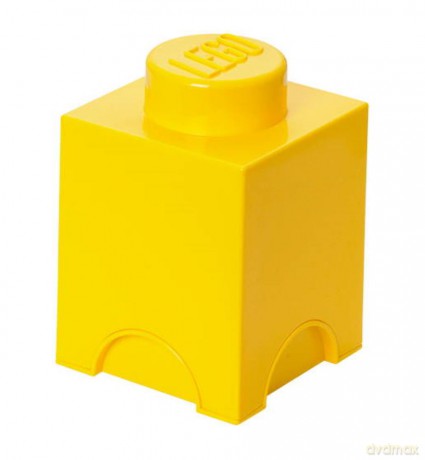 Pojemnik klocek LEGO Brick 1 (Żółty) (40011732)