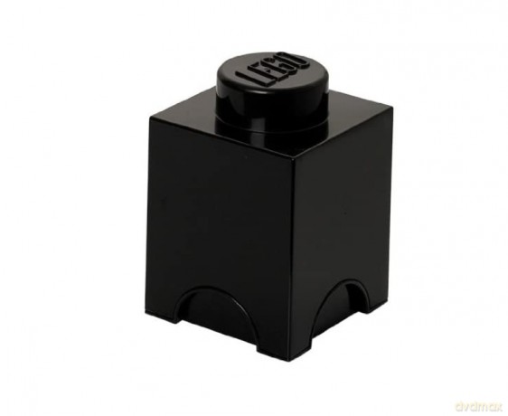 Pojemnik klocek LEGO Brick 1 (Czarny) (40011733)