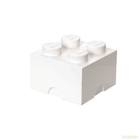 Pojemnik klocek LEGO Brick 4 (Biały) (40031735) [KLOCKI]