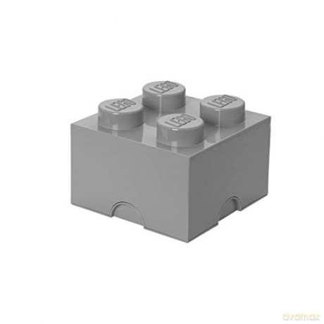 Pojemnik klocek LEGO Brick 4 (Szary) (40031740) [KLOCKI]
