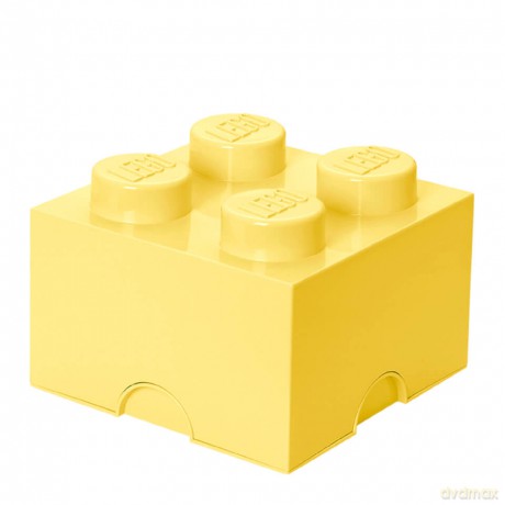 Pojemnik klocek LEGO Brick 4 (Jasnożółty) (40031741) [KLOCKI]