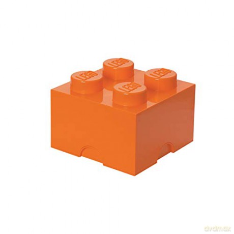 Pojemnik klocek LEGO Brick 4 (Pomarańczowy) (40031760) [KLOCKI]