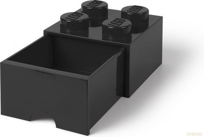 Szuflada klocek LEGO Brick 4 (Czarny) (40051733) [KLOCKI]