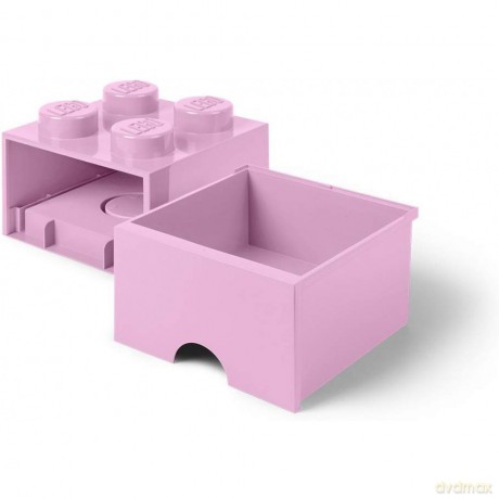 Szuflada klocek LEGO Brick 4 (Jasnoróżowy) (40051738) [KLOCKI]