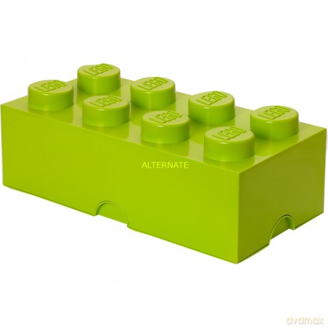 Pojemnik klocek LEGO Brick 8 (Jasnozielony) (40041220) [KLOCKI]