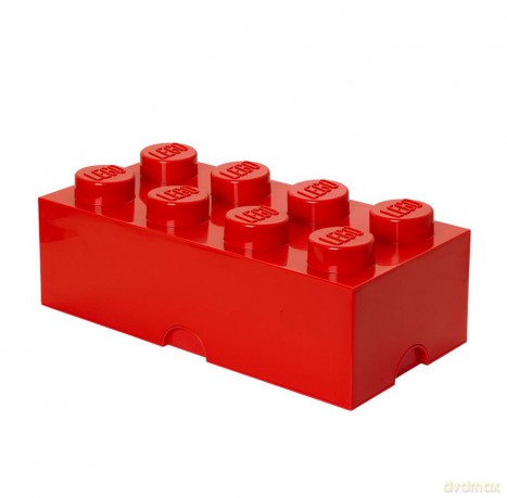 Pojemnik klocek LEGO Brick 8 (Czerwony) (40041730) [KLOCKI]