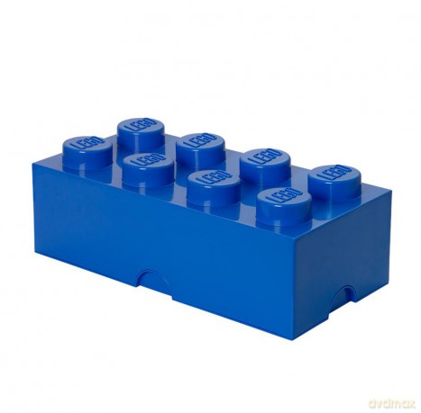 Pojemnik klocek LEGO Brick 8 (Niebieski) (40041731) [KLOCKI]