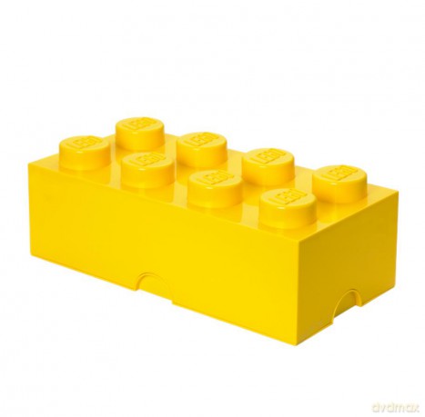 Pojemnik klocek LEGO Brick 8 (Żółty) (40041732) [KLOCKI]