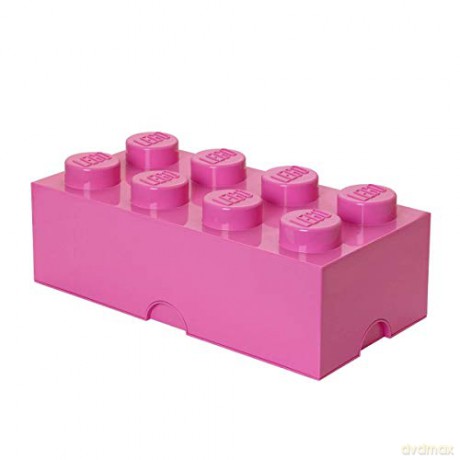 Pojemnik klocek LEGO Brick 8 (Różowy) (40041739) [KLOCKI]