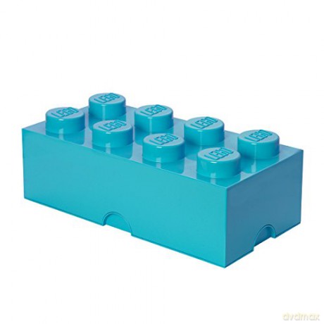 Pojemnik klocek LEGO Brick 8 (Lazurowy) (40041743) [KLOCKI]