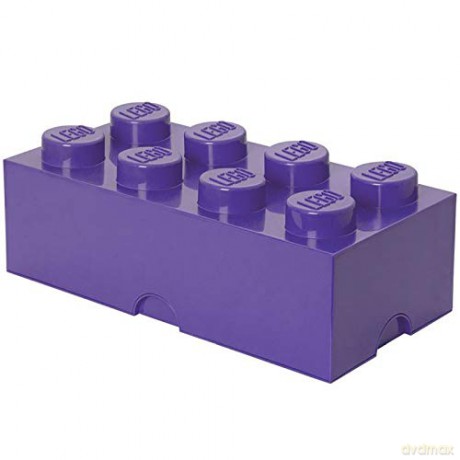 Pojemnik klocek LEGO Brick 8 (Fioletowy) (40041749) [KLOCKI]