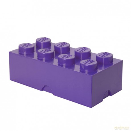 Pojemnik klocek LEGO Brick 8 (Fioletowy) (40041749) [KLOCKI]