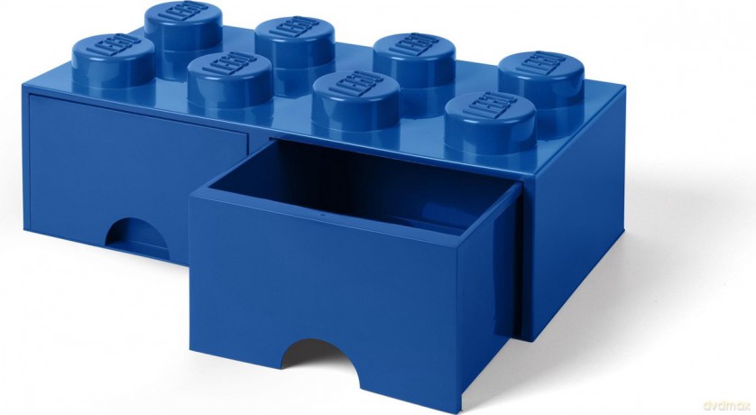 Szuflada klocek LEGO Brick 8 (Niebieska) (40061731) [KLOCKI]