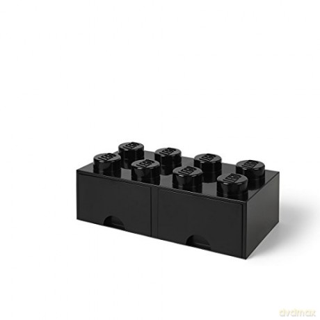 Szuflada klocek LEGO Brick 8 (Czarna) (40061733) [KLOCKI]