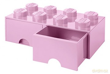 Szuflada klocek LEGO Brick 8 (Jasnoróżowa) (40061738) [KLOCKI]
